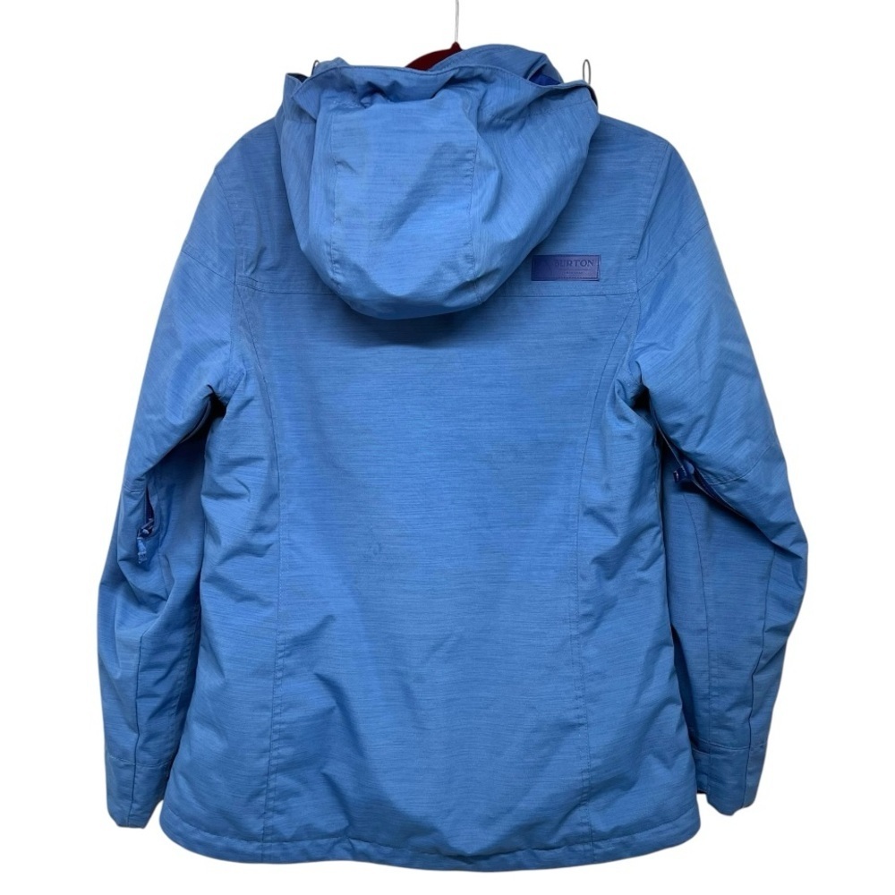 Burton Jet Set Blue Snowboard Ski Snow Sport Outdoor Winter Coat Women’s Medium - Picture 3 of 16